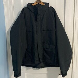 Blauer 9900 Crosstech Black Jacket - Coat